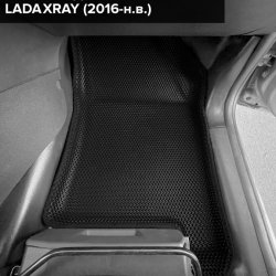3D коврики EVA с бортами Lada XRAY (2015-н.в.)
