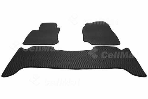 2D коврики EVA Toyota Land Cruiser 100/105, 7 мест (1998-2007)