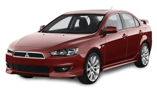 2D коврики EVA в салон и багажник на Mitsubishi Lancer X седан (2007-2017)
