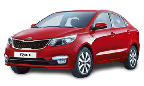 3D коврики EVA с бортами в салон на Kia Rio III седан, хэтчбек, универсал (2011-2017)