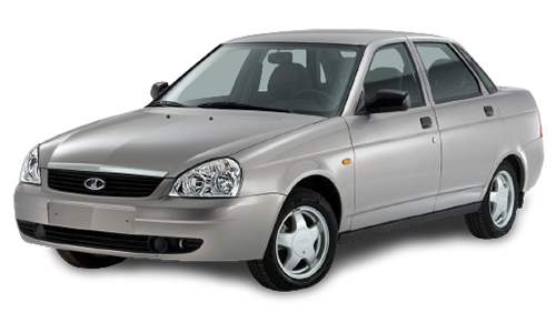 3D коврики EVA с бортами в салон  на Lada Priora (2007-2013)