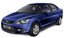 2D коврики EVA в салон и багажник на Ford Focus II седан (2004-2011)