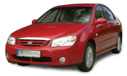 2D коврики EVA в салон и багажник  на Kia Cerato I седан (2003-2009)