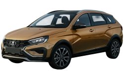 2D коврики EVA в салон и багажник  на Lada Vesta I рестайлинг универсал (NG) (2022-н.в)